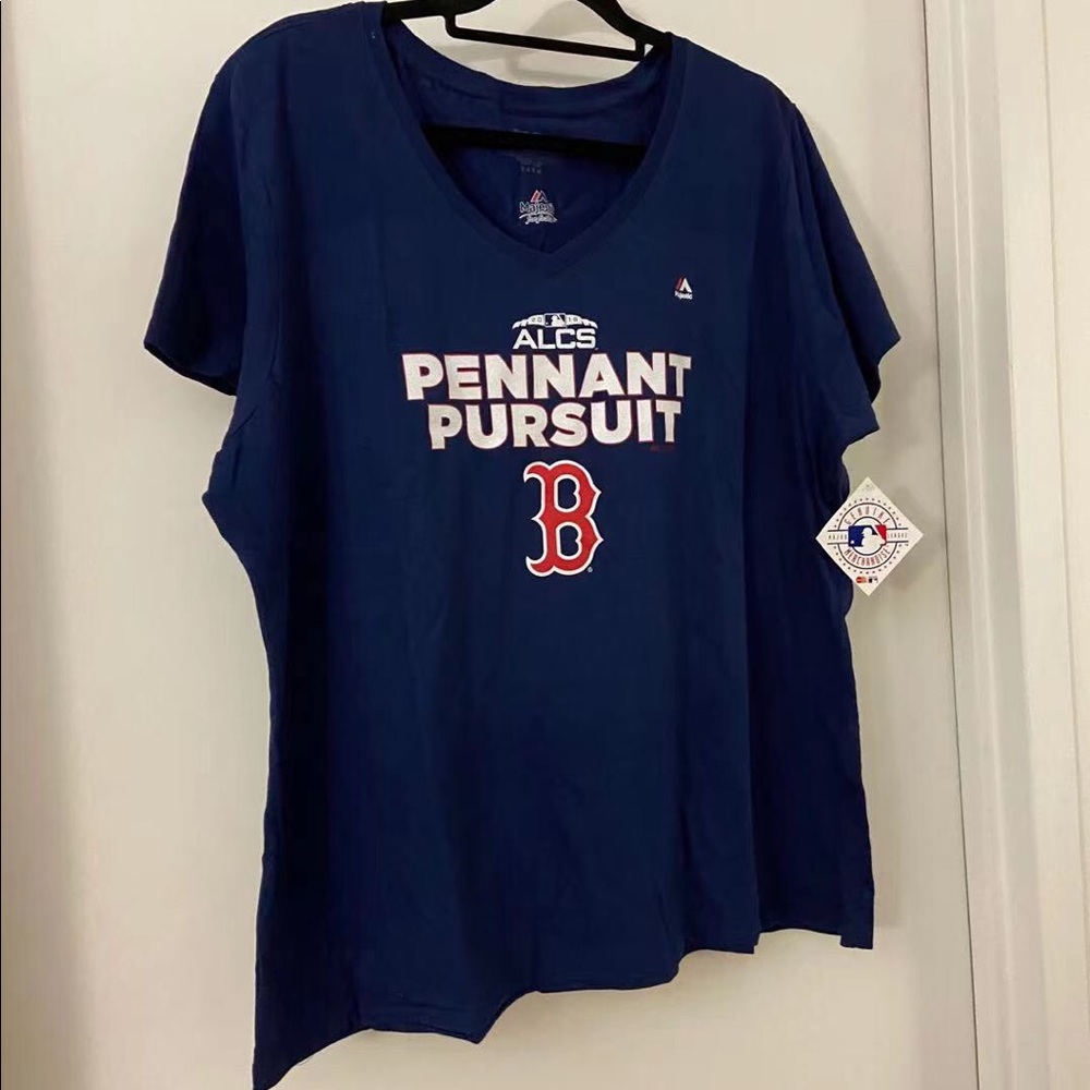 Majestic Boston Red Sox 2018 ALCS Leadoff Tee 3XL